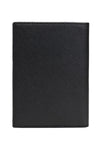 Leather Passport Holder Black