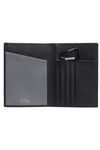 Leather Passport Holder Black