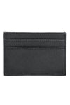Leather card holder black