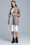 Valerie Cashmere Knit Poncho