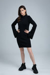 Vega Black Knit Dress