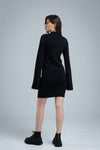 Vega Black Knit Dress