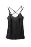 Vela Silk Camisole Black