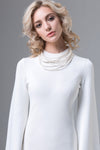 Cirrus Silk Necklace Blanc