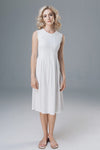 Volans Midi Dress White