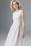 Volans Midi Dress White
