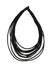 Cirrus Silk Necklace Noir
