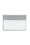 Leather card holder white